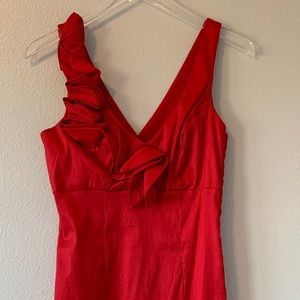 Fire Red Tank Dress